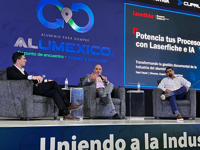 Laserfiche y Expert Data en Alumexico 4